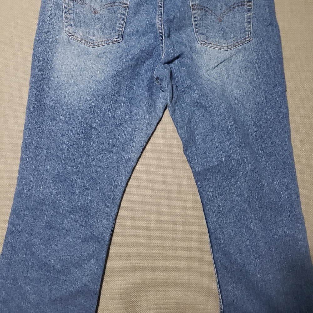 Levi's 515 Boot Cut Low Rise Women's Size 16 blue Denim Jeans 33 inseam